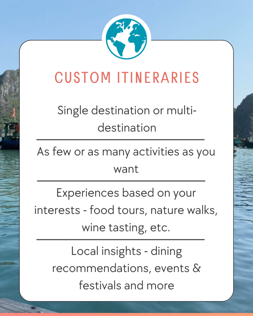 Travel Agent Nomadic Journeys Custom Itineraries