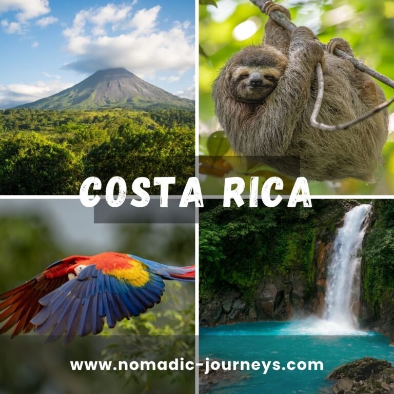 nomadic journeys travel advisor spring break 2026 recommendations costa rica