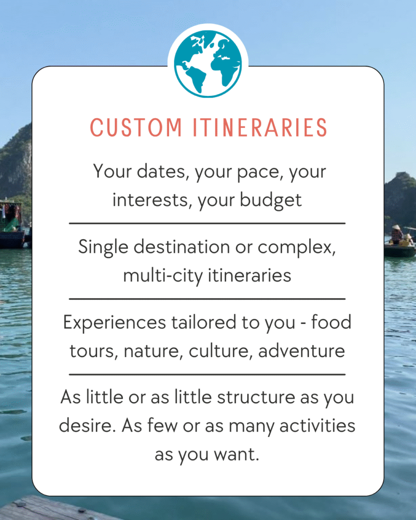 Travel Agent Nomadic Journeys Custom Itineraries